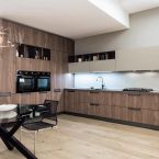 ar cucina Primavera legno con penisola e sgabelli offerta Sicilia Messina Catania 8